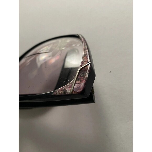 Luxottica Florallav 1412 Eyeglasses – Floral Lavender Crystal Italy Rare Frames - Picture 9 of 9